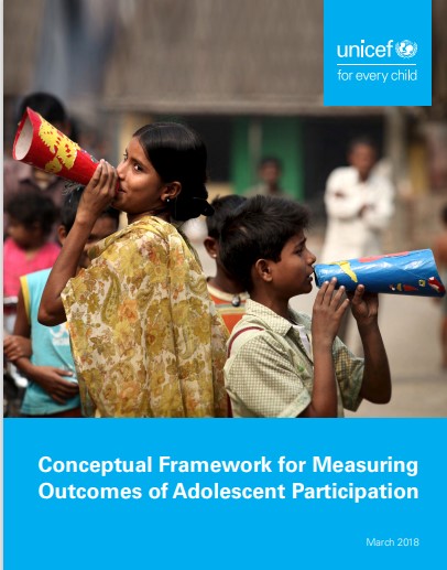 Conceptual Framework for Measuring  Outcomes of Adolescent Participation