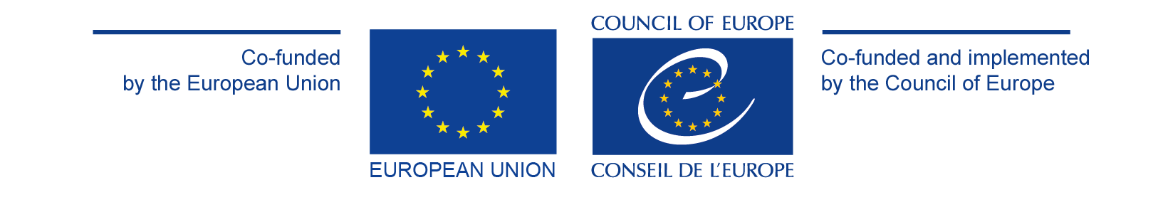 Logos of the Council of Europe and the European Union
