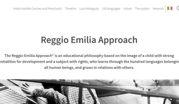Reggio Emilia Approach website