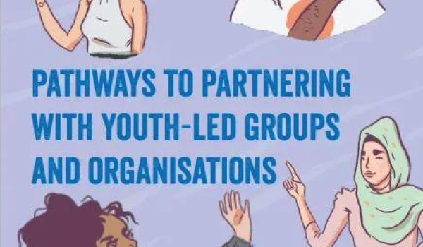 Cover "Pathways to Partnering with Youth-led Groups and Organisations"